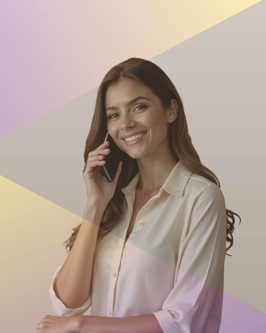 Flat lay of a tax preparation workspace with calculator, envelope, and colorful numbers.